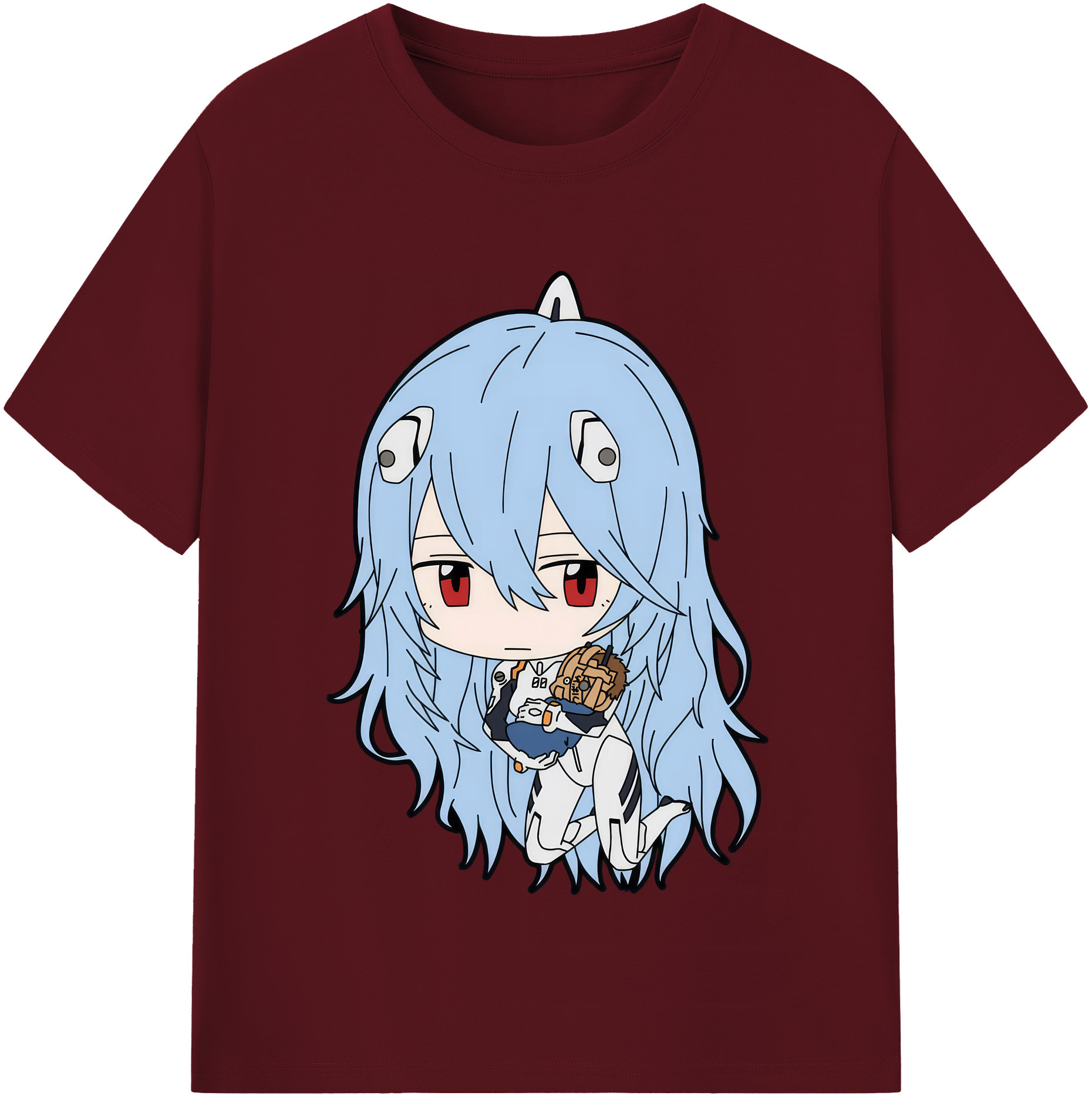 （画像用） EVA 新世紀エヴァンゲリオン 綿100％半袖Tシャツ（フロントプリント）